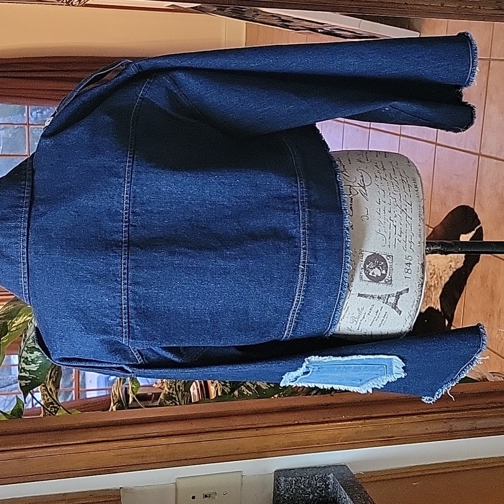 Denim Patch Jacket Nnt - image 4